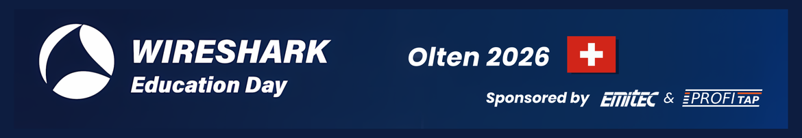 Wireshark Education Days Switzerland 2026